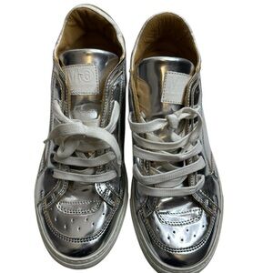 MM6 Maison Margiela Silver Sneakers
